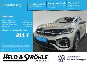 Volkswagen T-Roc Cabrio R-Line 1.5TSI DSG AHK NAVI STHZ RFK