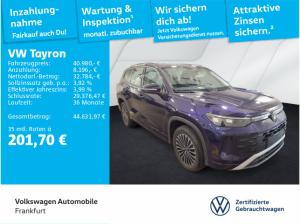 Volkswagen Tayron 2.0 TDI DSG 4Motion Life DAB+ IQLight IQDrive Navi FrontAssist DynamicLightAssist TravelAssist Trail