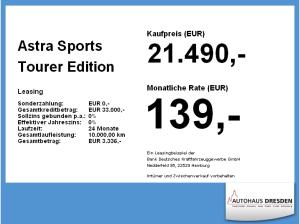 Opel Astra Sports Tourer Edition 1.2 Turbo