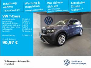 Volkswagen T-Cross 1.0 TSI Goal DAB+ Navi FrontAssisst LightAssist TravelAssist