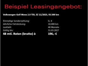 Volkswagen Golf VIII Move 2.0 TDI DSG / IQ.Drive, Pano, AHK