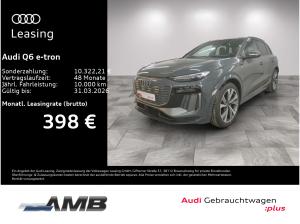 Audi Q6 e-tron S line AHK/Matrix/HuD/Pano/360°/05.30Garantie