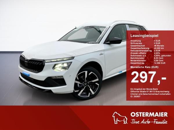 Skoda Kamiq Monte Carlo 1.5TSI MATRIX.DSG.NAV.AHK.PANO.AMBIETE.KAM.WINTER.SMARTLINK+.DAB