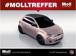 Fiat 500e Cabrio La Prima ⚡5.000 € Elektro-Prämie als Anzahlung ⚡inkl. Farbe⚡Leder⚡Navi