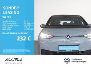 Volkswagen ID.3 Pure Performance Navi LED HuD Standklima