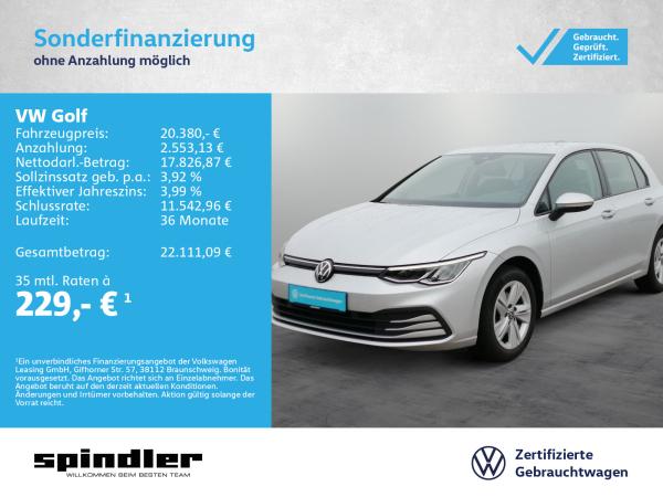 Volkswagen Golf VIII Life 1.5TSI / Navi, App, ACC, LED, SHZ