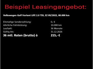 Volkswagen Golf Variant Life 2.0 TDI DSG / Navi, LED, ACC