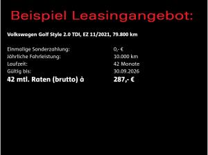 Volkswagen Golf VIII Style 2.0 TDI DSG / Standh, Navi, LED+