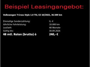Volkswagen T-Cross Style 1.0 TSI DSG / AppConnect, LED, SHZ