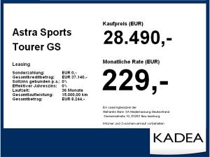 Opel Astra Sports Tourer GS 1.2 Turbo