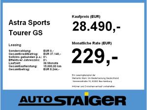 Opel Astra Sports Tourer GS 1.2 Turbo