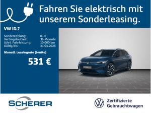 Volkswagen ID.7 Tourer Pro S 91kWh AHK NAVI RFK SHZ MATRIX
