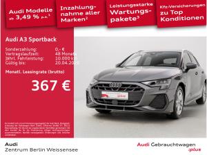 Audi A3 Sportback 40 TFSI e S-TRO*S-LINE*LED*RFK*NAV