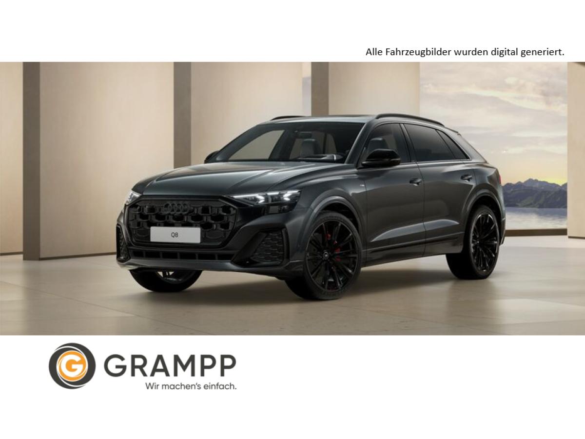 Audi Q8 TDI quattro 210 kW S-line tiptronic + PANO + LASER + AHK + ACC + 360° KAMERA + *SONDERABNEHMER*