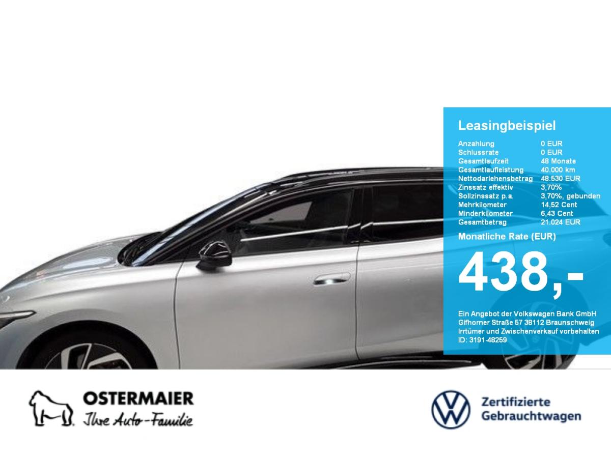 Volkswagen ID.7 Tourer PRO BLACK STYLE NP.73T ACC.5J-G.WÄRMEPUMPE.AHK.AREA-VIEW.NAVI.HUD