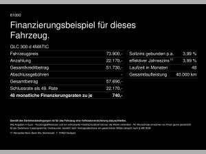 Mercedes-Benz GLC 300 d 4M Coupe AMG Hinterachslenkung AHK Airmatic HUD