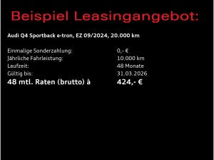 Audi Q4 e-tron Q4 Sportback e-tron 45 / Navi pro, AR-HuD, LED