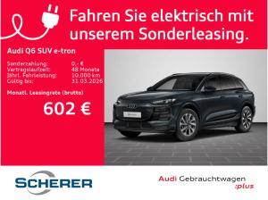 Audi Q6 e-tron Q6 SUV e-tron e-tron quattro