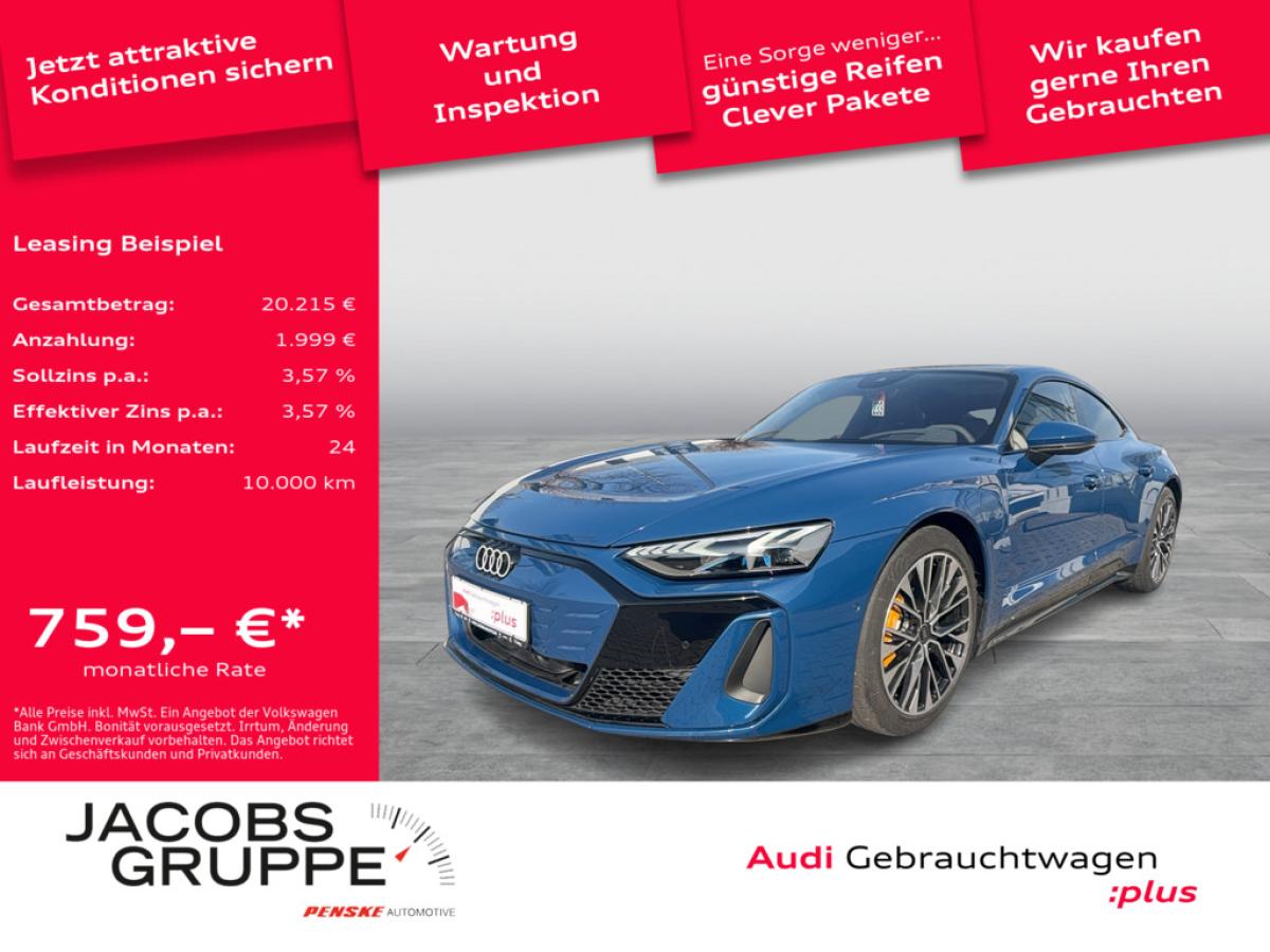 Audi e-tron GT S qu. Black/Facelift/Pano/Laser/HuD/ACC/360°