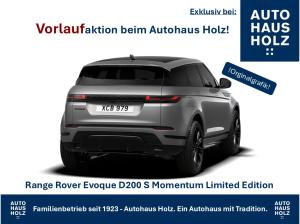 Land Rover Range Rover Evoque Sondermodell Momentum Dynamic SE -  20ZOLL SCHWARZ - SCHWARZ PAKET - KOMFORTPAKET - SHZ - FAHRPAKET
