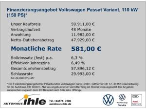 Volkswagen Passat Variant Elegance 2,0 TDI DSG Premium-Deal