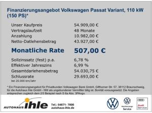 Volkswagen Passat Variant Elegance 2,0 TDI DSG Premium-Deal