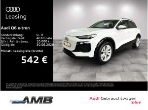 Audi Q6 e-tron AHK/LED+/360°/Tech/Wärmepumpe/04.30Garantie