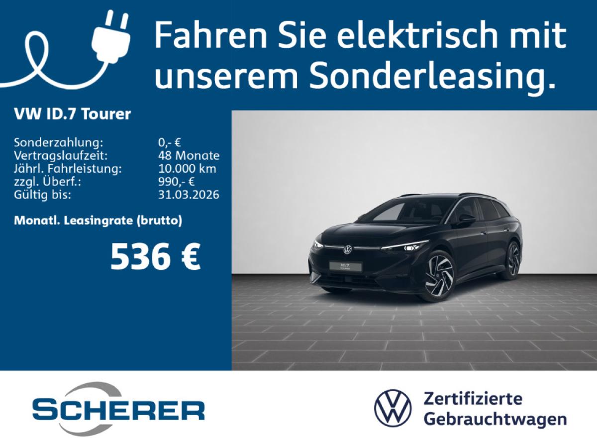 Volkswagen ID.7 Tourer *Pro* 77 kWh AHK 360° Kamera Navi ACC