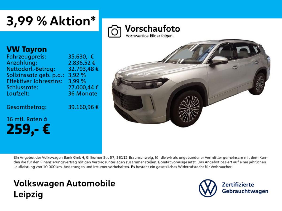 Volkswagen Tayron 1.5 eTSI Life *AHK*DSG*ACC*Einparkhilfe