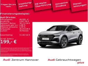 Audi Q4 e-tron Q4 45 e-tron Sportback Head-Up-Display virtual