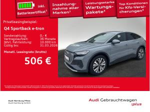 Audi Q4 e-tron Q4 Sportback e-tron 45 S line Matrix Navi