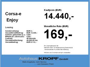 Opel Corsa-e Sitzheizung,Rückfahrkamera,Parkpilot