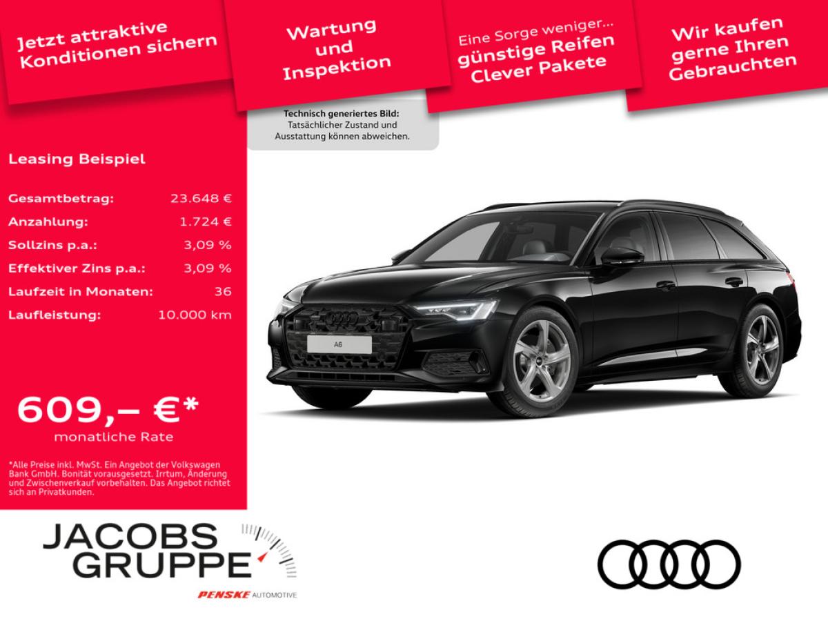 Audi A6 Avant 45 TDI quattro advanced AHK/Matrix/Optikpaket schwarz/Kamera