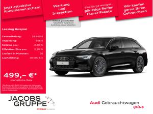 Audi A6 Avant45 TDI quattro Black/MATRIX/AHK/PANO/ACC/4-Zonen-Klima/Kamera/Keyless/Business - advanced
