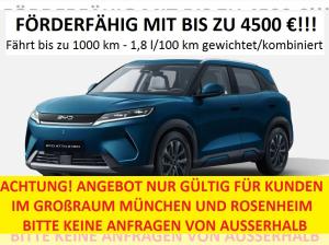 BYD ATTO 2 Boost DM-i Förderfähig - 1000 km Reichweite