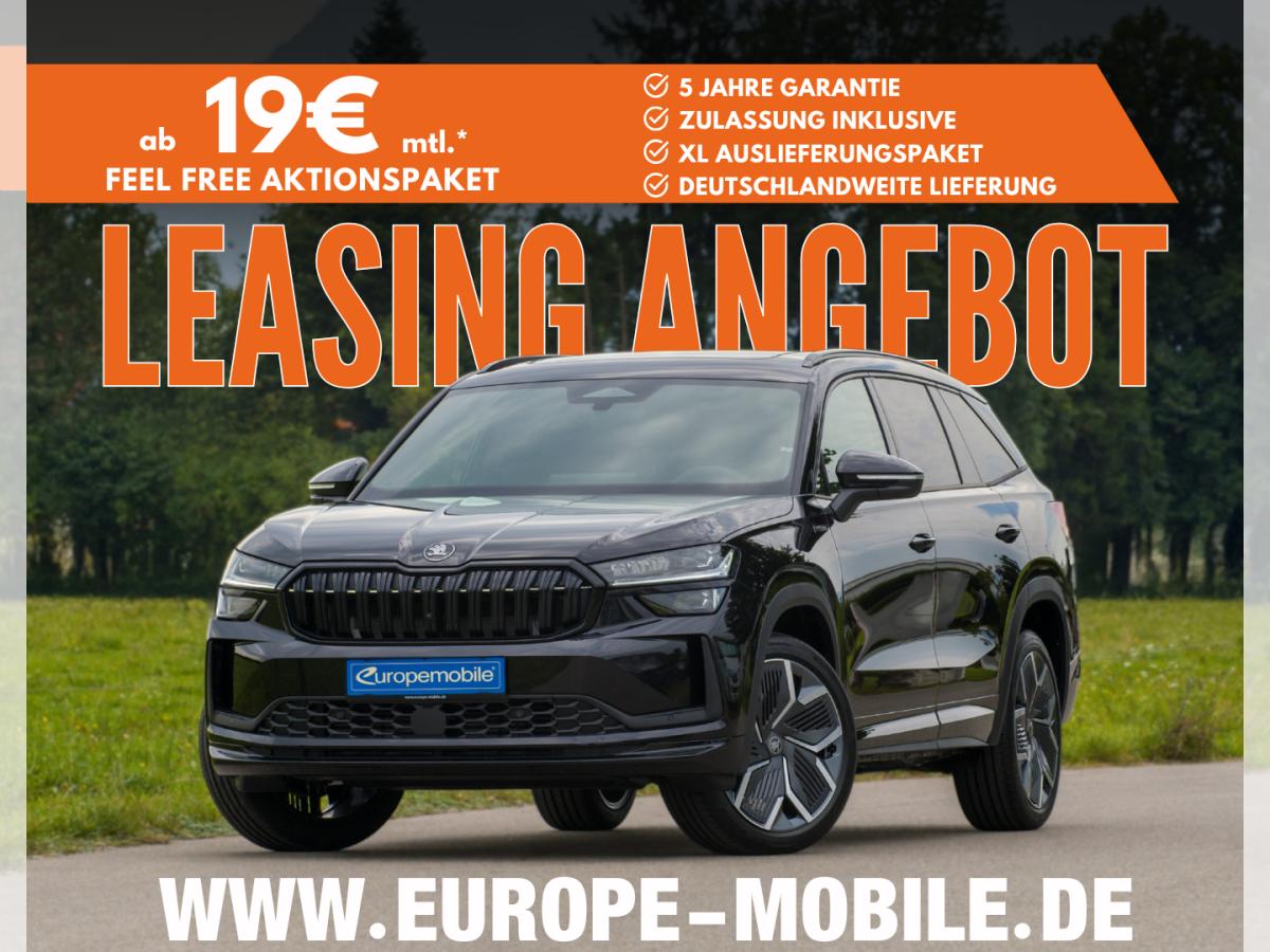 Skoda Kodiaq SPORTLINE 2.0 TDI 142 kW 4x4 DSG (UVP 67.360€/KW19/26) MATRIX/CANTON/ASSIST PLUS/20"/PANO/7-Sitz./AH