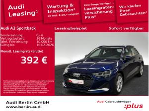 Audi A3 Sportback Advanced 35 TFSI S tr. LED NAVI PDC