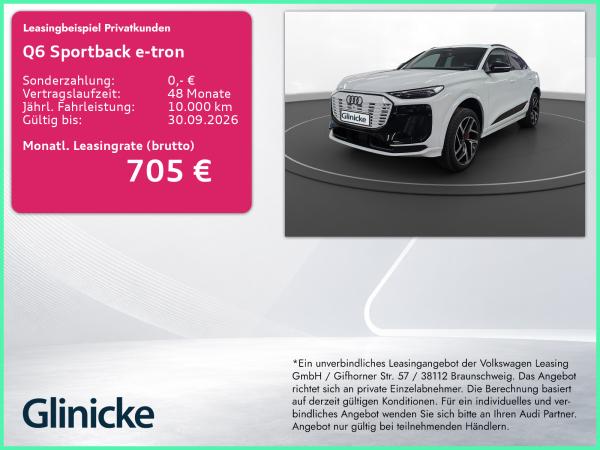 Audi Q6 e-tron Q6 Sportback e-tron performance AHK Pano LED LM 21" B&O