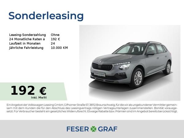 Abbildung Leasingangebot Skoda Kamiq