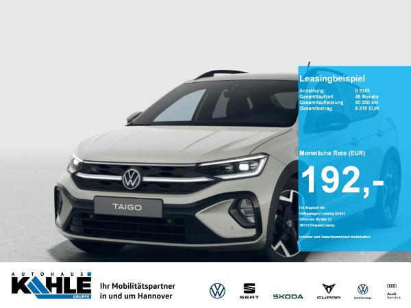 Volkswagen Taigo 1.0 TSI DSG R-Line BlackRoof NAVI AHK GJR RFK