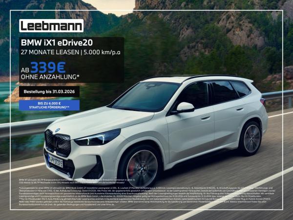 BMW iX1 ❗️Jahresstartaktion❗️Exclusive Sonderkonditionen💸
