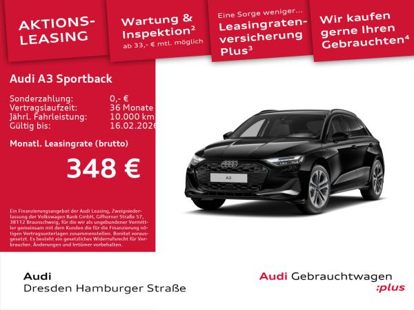 Audi A3 Sportback TFSI e Advanced 40 S tronic AHZV