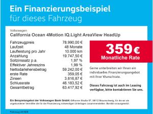 Volkswagen California Ocean 4Motion IQ.Light AreaView HeadUp