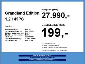 Opel Grandland Edition 1.2 *LED*180°*Sitzhzg*LM*