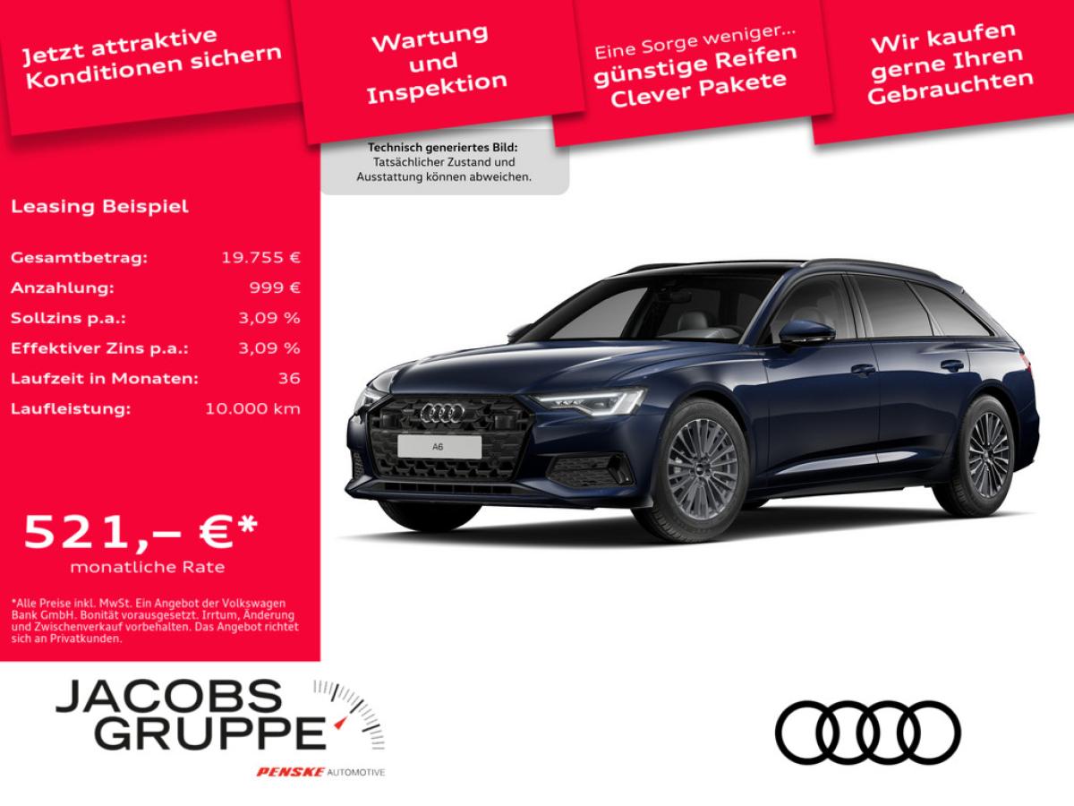 Audi A6 Avant 45 TDI quattro advanced Pano/AHK/Matrix/Optikpaket schwarz/Ka