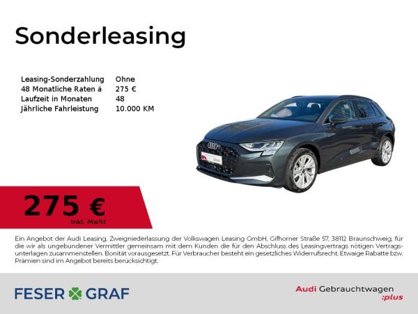 Audi A3 Sportback Advanced 30TFSI SHZ/Kamera/Navi+/AC