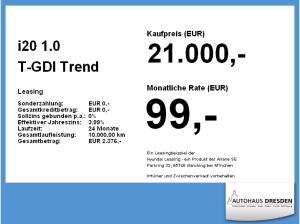Hyundai i20 1.0 T-GDI Trend *BOSE*LED*NAVI*DAB*SHZ*KAM*
