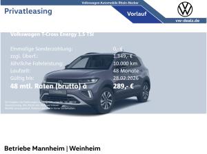 Volkswagen T-Cross Energy 1.5 l TSI DSG Klima NAVI AHK DAB