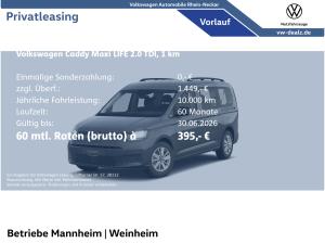 Volkswagen Caddy Maxi Life 7-Sitzer 2.0 TDI Klima AHK DAB