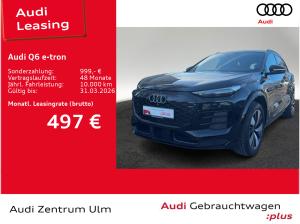 Audi Q6 e-tron 20 AHK LED+ NAVI 360 KEYL WÄPU 5J.GAR.